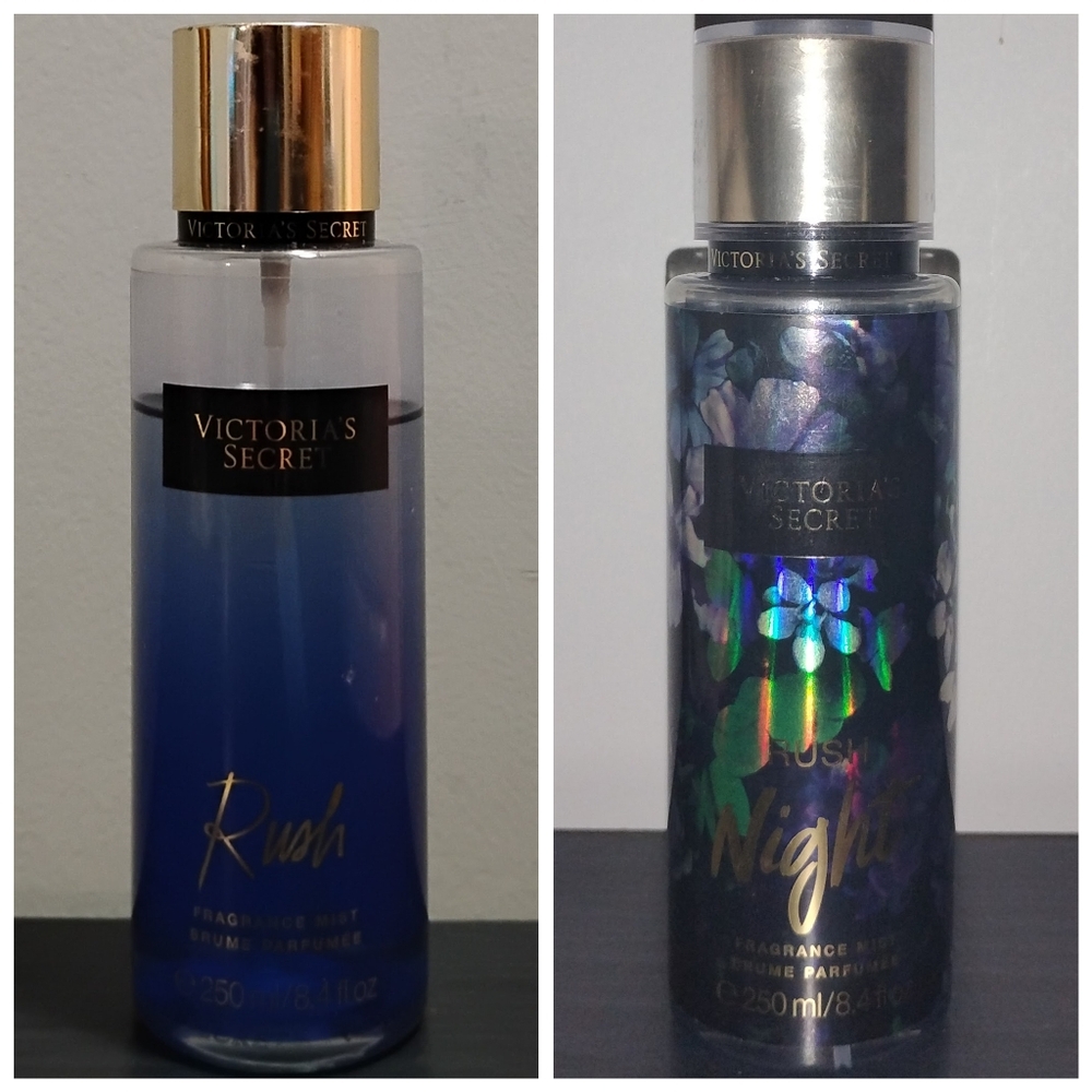 Victoria's Secret Rush & Rush Night 8.4 oz. Bundle of x2 **DISCONTINUED* *RARE**